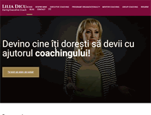 Tablet Screenshot of liliadicu.ro
